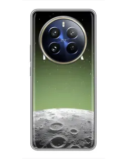 Чехол для Realme 12 Pro Plus с картинкой «NASA — лунный градиент»