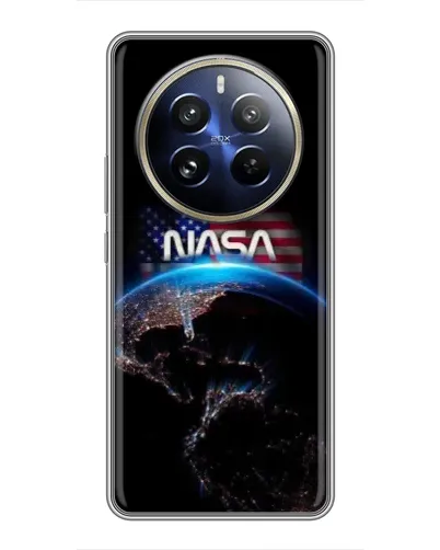 Чехол для Realme 12 Pro Plus с картинкой «Земля из космоса NASA» Чехол для Realme 12 Pro Plus с картинкой «Земля из космоса NASA»