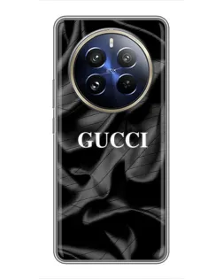 Чехол для Realme 12 Pro Plus с картинкой «Gucci — шелковые волны» Чехол для Realme 12 Pro Plus с картинкой «Gucci — шелковые волны»