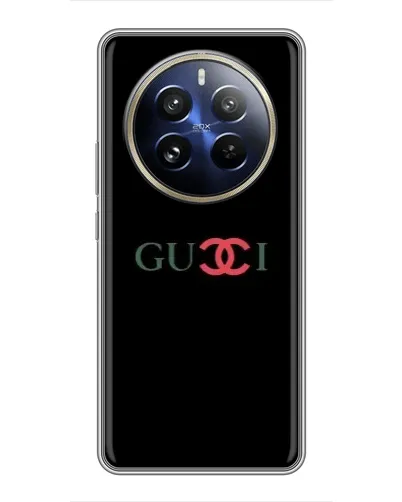 Чехол для Realme 12 Pro Plus с картинкой «Gucci — красный градиент»