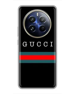 Чехол для Realme 12 Pro Plus с картинкой «Gucci — красный пояс»