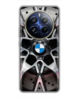 Чехол для Realme 12 Pro Plus с картинкой «BMW — деталь диска» Чехол для Realme 12 Pro Plus с картинкой «BMW — деталь диска»
