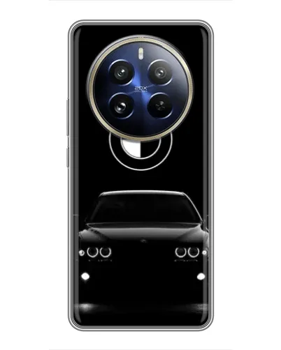 Чехол для Realme 12 Pro Plus с картинкой «BMW — взгляд из темноты»