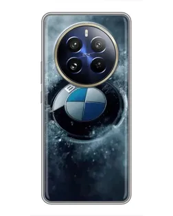 Чохол для Realme 12 Pro Plus з картинкою «Логотип BMW — лід»