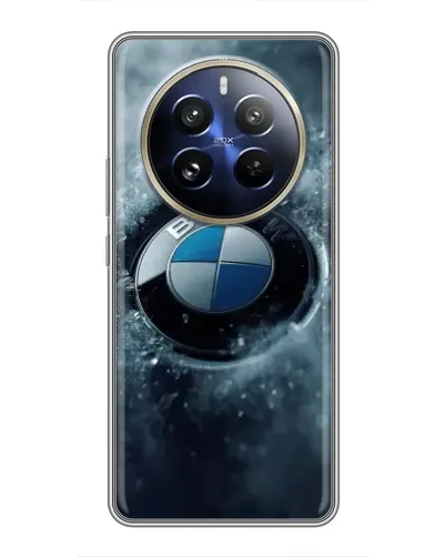 Чохол для Realme 12 Pro Plus з картинкою «Логотип BMW — лід» Чохол для Realme 12 Pro Plus з картинкою «Логотип BMW — лід»