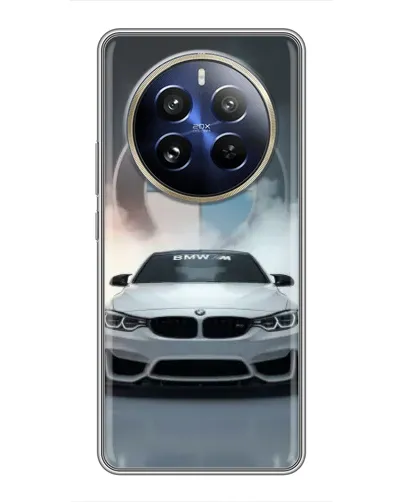 Чохол для Realme 12 Pro Plus з картинкою «BMW в білому диму» Чохол для Realme 12 Pro Plus з картинкою «BMW в білому диму»