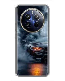 Чохол для Realme 12 Pro Plus з картинкою «BMW M-Power — абстракція»