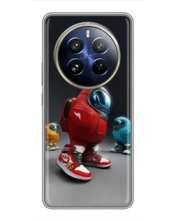 Чехол для Realme 12 Pro Plus с картинкой «Among Us — 3D стиль»