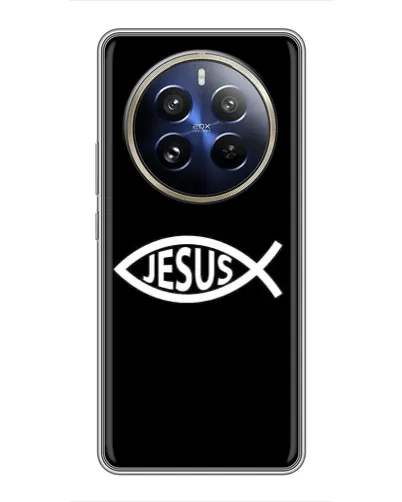 Чехол для Realme 12 Pro Plus с картинкой «Классический Jesus»