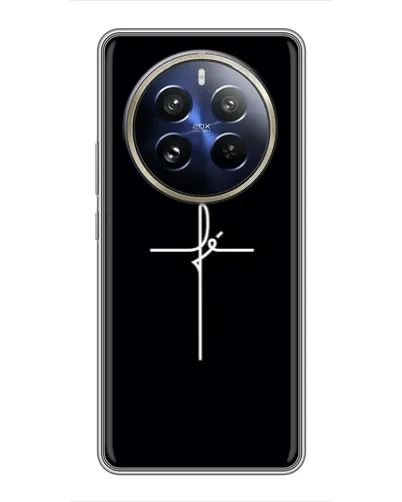 Чохол для Realme 12 Pro Plus з картинкою «Тонкий хрест» Чохол для Realme 12 Pro Plus з картинкою «Тонкий хрест»