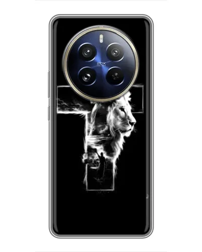 Чохол для Realme 12 Pro Plus з картинкою «Сяючий хрест Jesus» Чохол для Realme 12 Pro Plus з картинкою «Сяючий хрест Jesus»