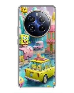 Чехол для Realme 12 Pro Plus с картинкой «Монстр-трак приключения»