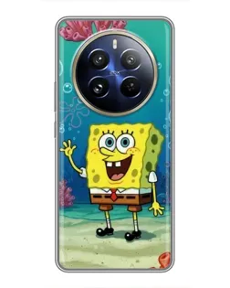 Чехол для Realme 12 Pro Plus с картинкой «Подводный привет»