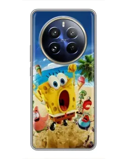 Чехол для Realme 12 Pro Plus с картинкой «Развлечения на пляже»