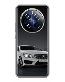 Чехол для Realme 12 Pro Plus с картинкой «Mercedes AMG GT Silver» Чехол для Realme 12 Pro Plus с картинкой «Mercedes AMG GT Silver»