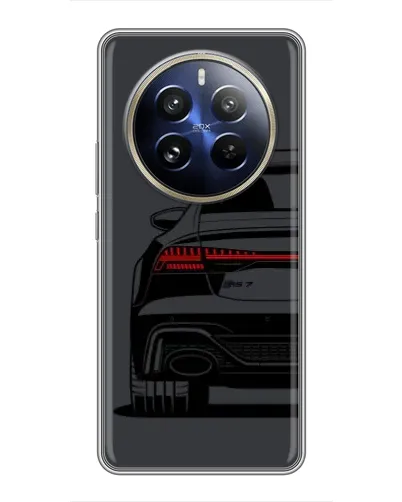 Чехол для Realme 12 Pro Plus с картинкой «Задняя часть Audi — арт» Чехол для Realme 12 Pro Plus с картинкой «Задняя часть Audi — арт»