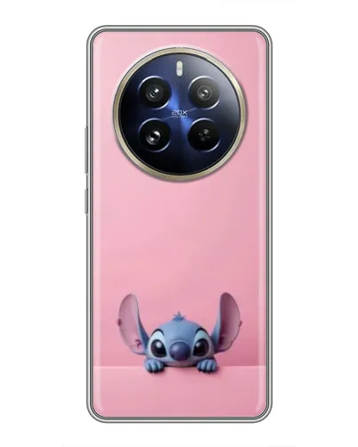 Чехол для Realme 12 Pro Plus с картинкой «Stitch выглядывает» Чехол для Realme 12 Pro Plus с картинкой «Stitch выглядывает»