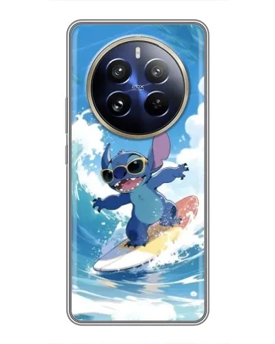 Чехол для Realme 12 Pro Plus с картинкой «Стич на волне» Чехол для Realme 12 Pro Plus с картинкой «Стич на волне»
