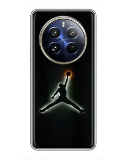 Чохол для Realme 12 Pro з картинкою «Jordan Gradient Logo»
