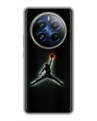 Чохол для Realme 12 Pro з картинкою «Jordan Gradient Logo»
