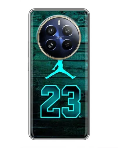 Чохол для Realme 12 Pro з картинкою «Jordan Cyan 23»