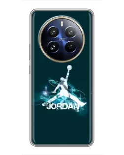 Чохол для Realme 12 Pro з картинкою «Jordan Blue Fire»