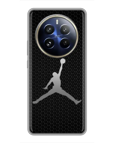Чохол для Realme 12 Pro з картинкою «Jordan Dark Carbon»