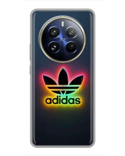 Чохол для Realme 12 Pro з картинкою «Неоновий Adidas»