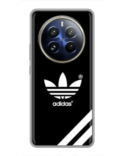 Чохол для Realme 12 Pro з картинкою «Adidas з діагональними смугами»