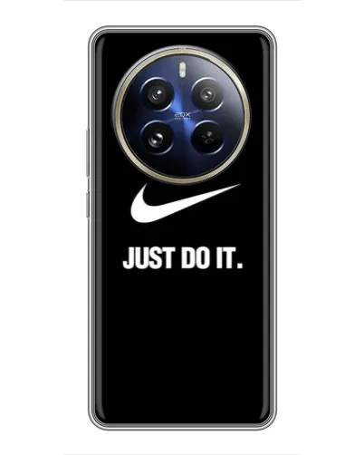 Чехол для Realme 12 Pro с картинкой «Классический принт Nike»