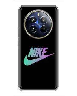 Чехол для Realme 12 Pro с картинкой «Nike — городская ночь»