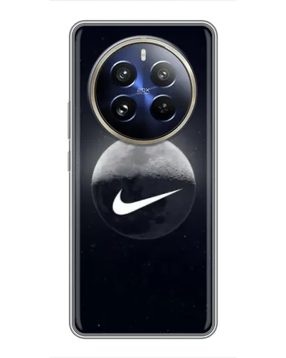Чехол для Realme 12 Pro с картинкой «Nike в стиле граффити»