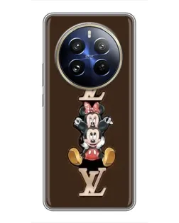 Чохол для Realme 12 Pro з картинкою «LV та Міккі Маус»