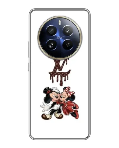 Чохол для Realme 12 Pro з картинкою «LV та Міккі Маус»