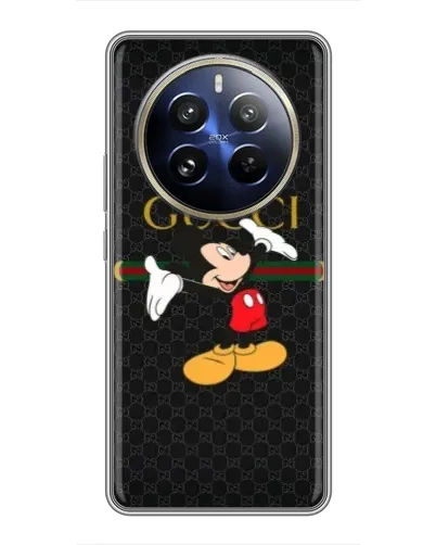 Чохол для Realme 12 Pro з картинкою «Міккі Маус Gucci»