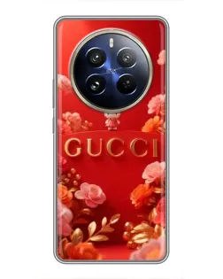 Чохол для Realme 12 Pro з картинкою «Gucci — золотий сад»