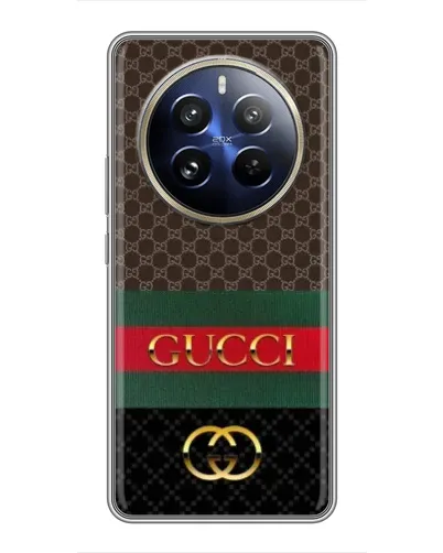 Чохол для Realme 12 Pro з картинкою «Gucci — брендований десерт»
