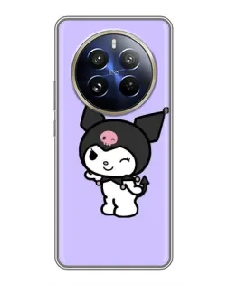 Чохол для Realme 12 Pro з картинкою «Класична Kuromi» Чохол для Realme 12 Pro з картинкою «Класична Kuromi»
