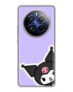 Чохол для Realme 12 Pro з картинкою «Кумедна Kuromi» Чохол для Realme 12 Pro з картинкою «Кумедна Kuromi»