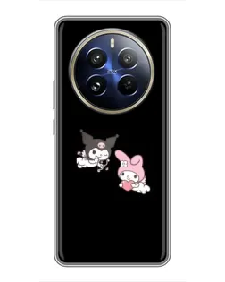 Чохол для Realme 12 Pro з картинкою «My Melody та Kuromi» Чохол для Realme 12 Pro з картинкою «My Melody та Kuromi»
