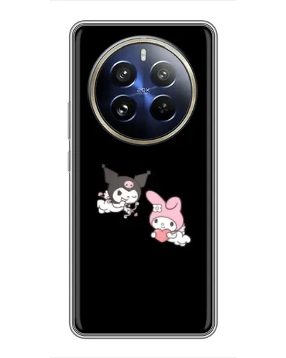 Чохол для Realme 12 Pro з картинкою «My Melody та Kuromi» Чохол для Realme 12 Pro з картинкою «My Melody та Kuromi»