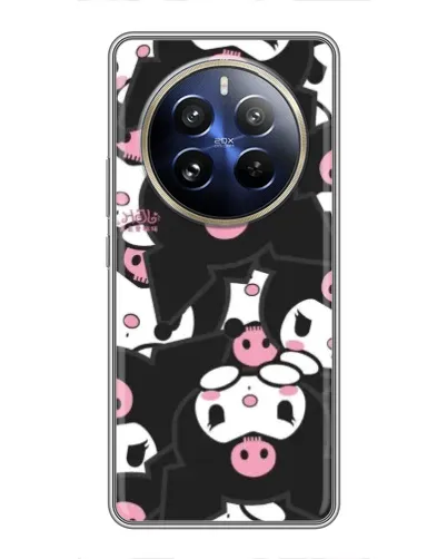 Чохол для Realme 12 Pro з картинкою «Kuromi з сердечком» Чохол для Realme 12 Pro з картинкою «Kuromi з сердечком»