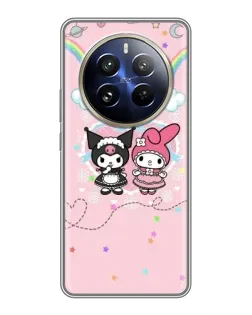 Чохол для Realme 12 Pro з картинкою «My Melody та Kuromi» Чохол для Realme 12 Pro з картинкою «My Melody та Kuromi»