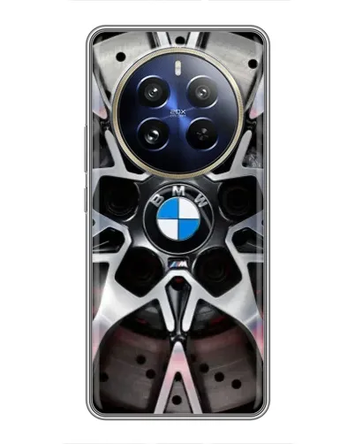 Чохол для Realme 12 Pro з картинкою «BMW — деталь диска» Чохол для Realme 12 Pro з картинкою «BMW — деталь диска»