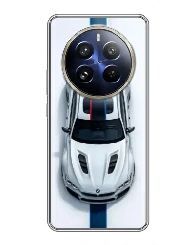 Чохол для Realme 12 Pro з картинкою «Вид зверху — BMW M» Чохол для Realme 12 Pro з картинкою «Вид зверху — BMW M»