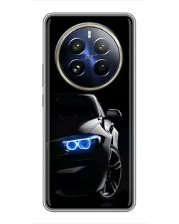 Чохол для Realme 12 Pro з картинкою «BMW — нічний погляд»