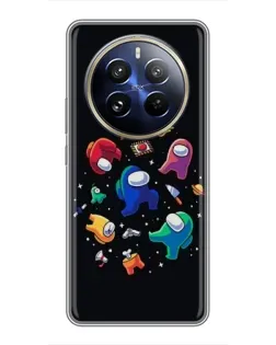 Чохол для Realme 12 Pro з картинкою «Among Us космос»