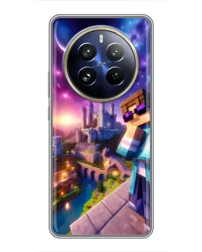 Чохол для Realme 12 Pro з картинкою «Стів та космос»