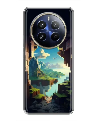 Чохол для Realme 12 Pro з картинкою «Вид з печери»