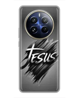 Чохол для Realme 12 Pro з картинкою «Напис Jesus Graffiti»
